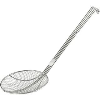 METRO Professional Schaumlöffel mit Haken, Ø 20 cm, 54 cm, Edelstahl