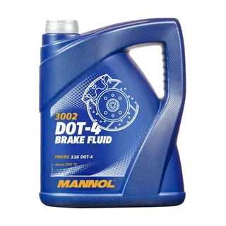 Mannol Bremsflüssigkeit DOT-4 3002 5 Liter