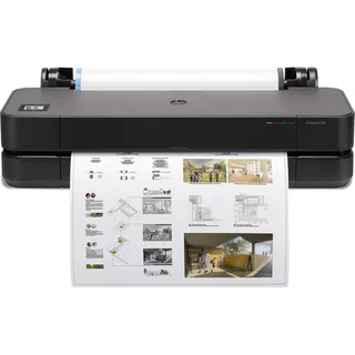 HP DesignJet T250 24 ́ ́ Drucker, Weiss, Schwarz