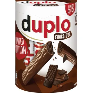 Ferrero duplo Choc Duo Limited Edition 10er knusprige Kakaowaffel 182g