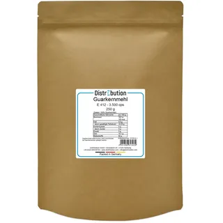 Guar Gum Vegan | Guarkernmehl 250g | E412 Verdickungsmittel 3500 CPS