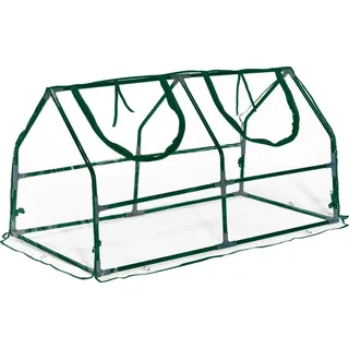 Parkside® Frühbeet Treibhaus Gewächshaus Folienfrühbeet Garten Beet Stecksystem - Grün