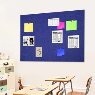 Büro Kork Bord, 12Pcs Kork Boards, Wand Bulletin Boards, Alternative Korkplatte, Blau