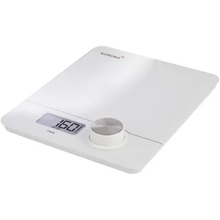KORONA Pia Küchenwaage digital Wägebereich (max.)=5kg Weiß 230 x 190 x 20