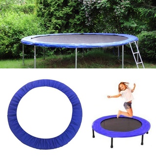 lembrd Trampolin Randabdeckung, Ø 91cm 96cm 114cm 127cm 137cm 152 cm, 100 UV-beständig Reißfest Federabdeckung Randschutz, Wasserdichtes Oxford-Tuch Trampolinzubehör