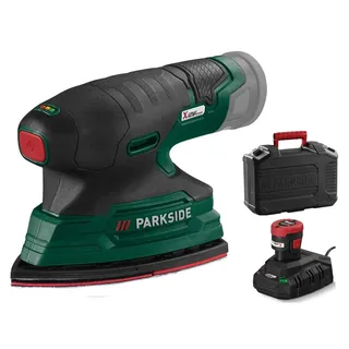 Parkside 12V Akku Multischleifer Starterset PAMS, mit Akku 12V und Ladegerät
