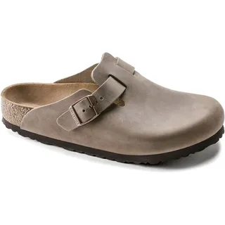 Birkenstock Boston Nubukleder geölt schmal tabacco brown 45