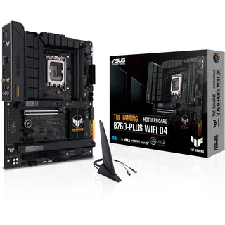 Asus TUF GAMING B760-PLUS WIFI D4 Mainboard Sockel 1700 DP/HDMI/USB-C