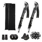 FELIXLEO Wanderstöcke Wanderstöcke Faltbar Wanderstöcke Ultraleicht Unisex 110-130cm 2 St (1 St)