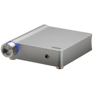 KORG DS-DAC-10R 1Bit USB Audio Interface, Wiedergabe- und Aufnahmesystem, externe Soundkarte, Musik-Streaming, silber