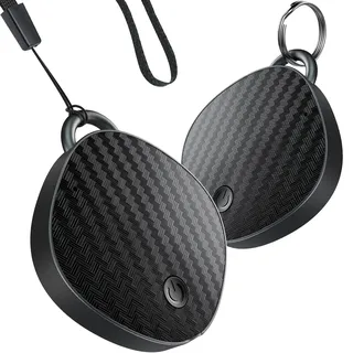 Schlüsselfinder für Apple (iOS NUR), 2er Pack Finder Tag für Schlüssel, Taschen, Gepäck, Weltweit Koffer Tag Kompatibel mit Apple Wo ist?