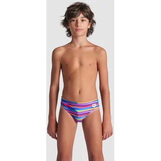 Badehose Slip Jungen arena Racing Stripe - Navy-navy Multi - 164