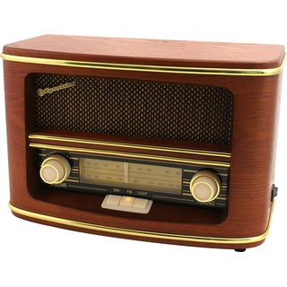 Roadstar HRA1500UEMP Radio Persönlich Analog Holz