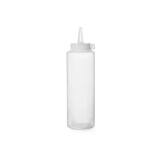HENDI Quetschflasche, 700 ml, ∅ 70 mm, transparent