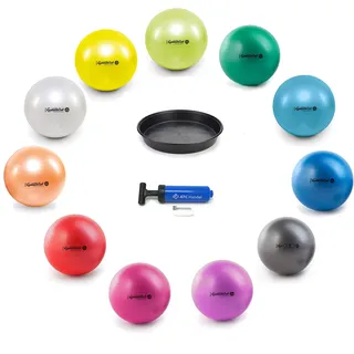Original Pezzi Gymnastikball Maxafe Ø 42, 53, 65 & 75cm in Allen Farben - bis 400 kg belastbar - Fitness, Reha, Therapie, Gymnastik, Aerobic und als Sitzball fürs Büro (grün, 65cm)