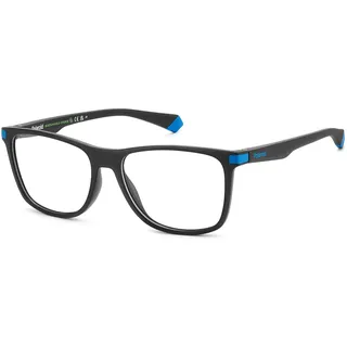 Polaroid PLD D514 Herren-Brille inkl. Gläser Vollrand Eckig Kunststoff-Gestell 55mm/16mm/140mm, blau