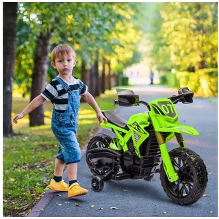 aiyaplay Elektro Kindermotorrad 6V grün (1-tlg)