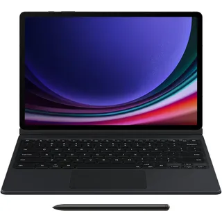 Samsung Book Cover Keyboard für Galaxy Tab S10+, S9+ S9 FE+ schwarz,