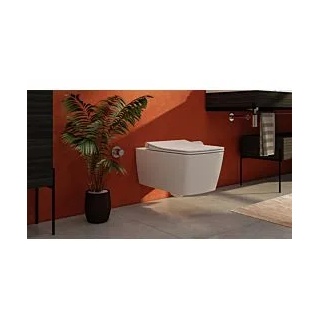 Vitra Aquacare Metropole Wand-Tiefspül-WC-Set 7672B003-6203 mit Bidetfunktion, weiß