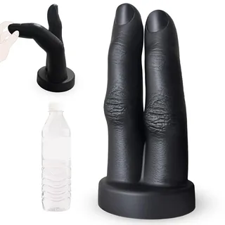 2.0 Doppeldildo Silikon Dildo mit Saugnapf,2-IN-1 Dildo Double Dildos Riesen Dildo XXL Analdildos Analplug Buttplug,Analkugeln Butt Plug Umschnall-Dildos,Diloschwanz für Frauen (XXL)