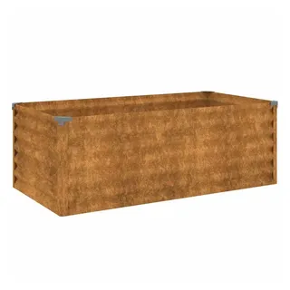 100 x 50 x 36 cm Cortenstahl