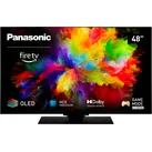 PANASONIC OLED-Fernseher "TV-48Z80AEZ", F (A-G), schwarz, 48, Fernseher