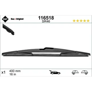 SWF DAS ORIGINAL Heckscheibenwischer Stück für FORD Grand C-Max (DXA/CB7, DXA/CEU) 400mm
