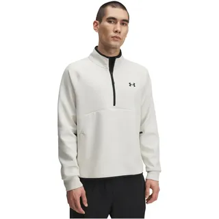 Under Armour Unstoppable Fleece Half Zip Weiß XL