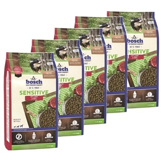 Bosch Sensitive Lamm & Reis | 5x 1kg Sparpackung