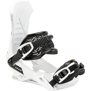 Nitro Herren Team Snowboardbindung, White, M