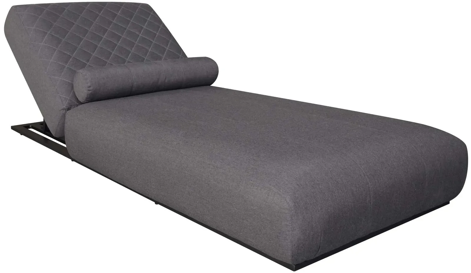 »Sunrino« Loungeliege Anthrazit Sooty Aluminium/Sunbrella®-Stoff Gartenliege verstellbar