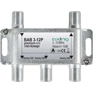 Axing BAB 3-12P Kabel-TV Abzweiger 3-fach 5 - 1218 MHz,