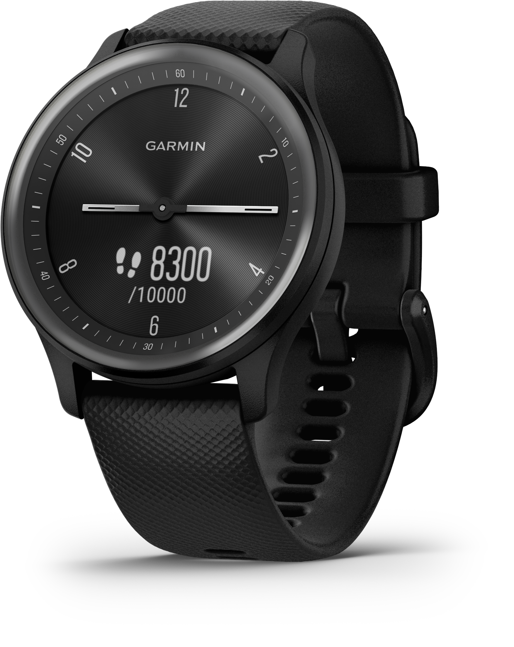 Smartwatch mit analogen Zeigern und Touchdisplay