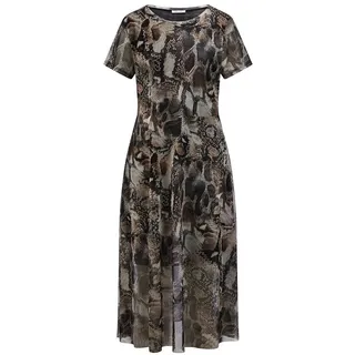 Mesh-Kleid zum Schlupfen Efixelle braun, 36
