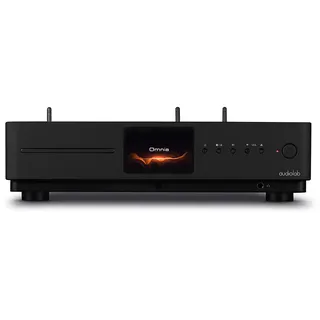 Audiolab Omnia Hi-Res All-in-One Musik-Streaming-System mit CD-Player, Play-Fi, MQA, Roon getestet, Schwarz