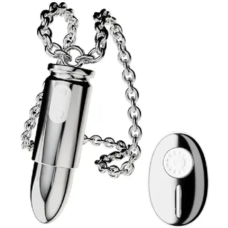 Jpscor Mini Tragbar G-Punkt-Vibratoren Metall Klein Vibrator mit 10 Vibrationsmodi und Fernbedienung, Leise Klitoris G Punkt Massagegerät Analvibratoren Sex Spielzeug für die Frau Paar