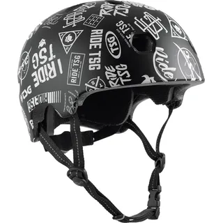 TSG Skate Helm Meta Graphic Design sticky - schwarz