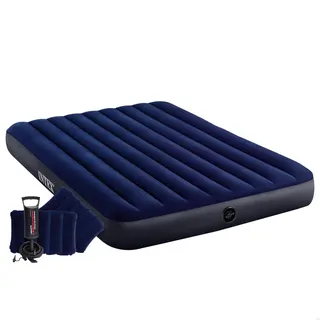 Intex Dura-Beam Classic Downy Mattress Blau