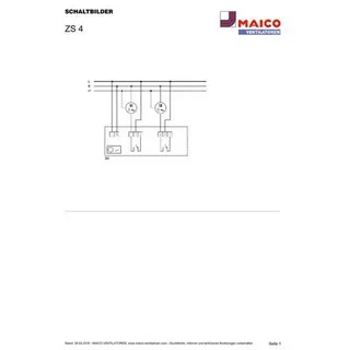 Maico Zeitschaltuhr ZS 4