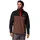 MountainTM Snap Ii Fleece Mit Halbem Reißverschluss Tobacco Black Mtn Red S