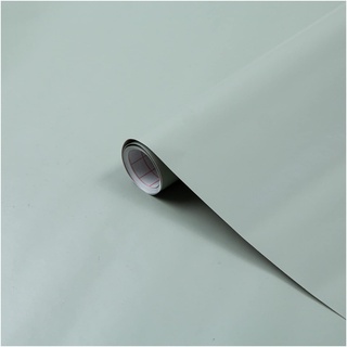 d-c-fix Möbel-Klebefolie Sage Green matt 45 cm x 2 m - Möbelfolie selbstklebend Küchenfolie Küchen-Schrank Deko-Folie Tisch-Folie Fensterbank Küchenfronten hell-grün pastell-grün Salbei modern
