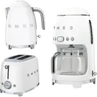 SMEG Morning SET 3tlg. Kaffeemaschine, Toaster, Wasserkocher - Morning Set 3-tlg. weiß