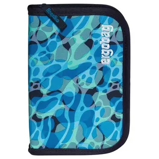 ergobag Federmäppchen Federmäppchen, (23-tlg), mit Lyra‐Stiften blau