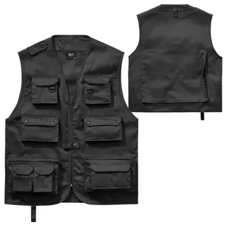 Brandit Textil Hunting Weste Black 4XL