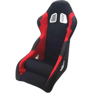 K5 Sportsitze SchwarzRot Feste Rückenlehne inkl. Laufschienen Seats Seat Tuning