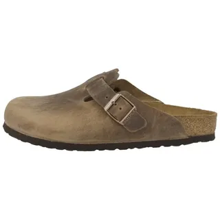Birkenstock Boston Nubukleder geölt tabacco brown 45
