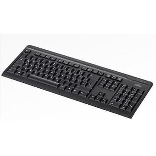 Fujitsu 38023126 KB410 PS2 BLACK MT KB410, PS/2, Standard, Wired, Black ~E~