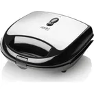 Gallet GALCRO616 Torcy Sandwich maker, 700 W, 4 plates, Stainless steel, Toaster, Schwarz