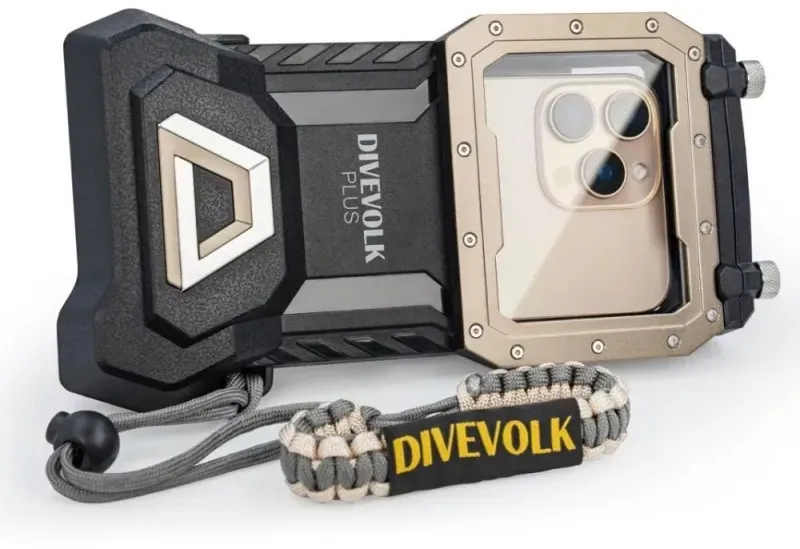 Divevolk - SeaTouch 4 MAX Plus - Smartphonegehäuse - Schwarz