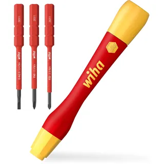 Wiha Feinschraubendreher Set PicoFinish slimVario electric 4-tlg. PH0